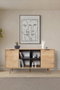 Hanah Home Sina 4619 Consola Roble Zafiro y Antracita